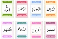 Worksheet Anak Muslim Asmaul Husna Worksheet Anak Muslim Asmaul Husna