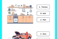 Worksheet Anak Seri Mengenal Profesi Worksheet Anak Seri Mengenal Profesi
